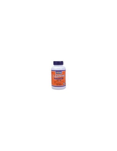L-Cisteína 500 mg Now - 100 Tabletas para Salud Óptima