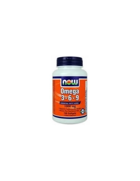 Omega 3-6-9 1000 Mg 100  Perlas Origen Vegetal de Now