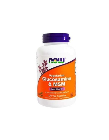 Glucosamina & Msm Vegetariana 90  Capsulas de Now