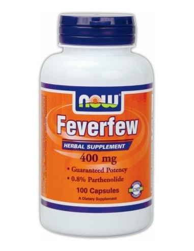 Feverfew 400 Mg 100 Caps de Now