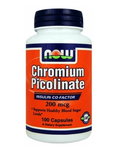Chromium Picolinate 100 Caps de Now