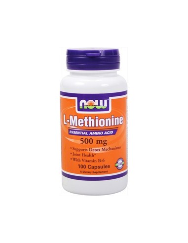 L-Metionina 500 Mg 100 Caps de Now