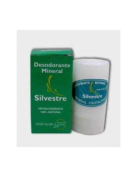 Desodorante Piedra Natural Alumbre 100Gr de Silves