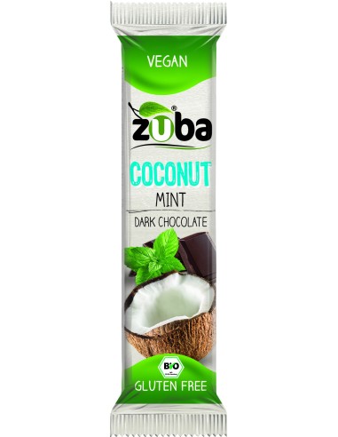 Barrita Coco-Menta-Chocolate Negro Bio S/G de Zuba