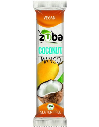 Barrita De Coco Con Mango Bio Sin Cluten de Zuba