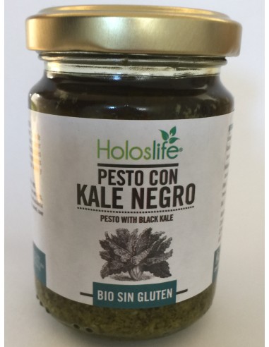 Pesto Con Kale Negro Bio 130 Gr de Holoslife