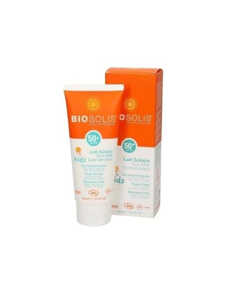 Biosolis Leche Solar Niños Spf50+ 100Ml. de Biosolis