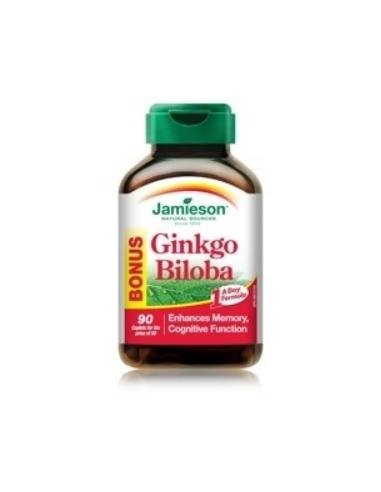 Ginkgo Biloba 80Mg. 90 Comprimidos de Jamieson