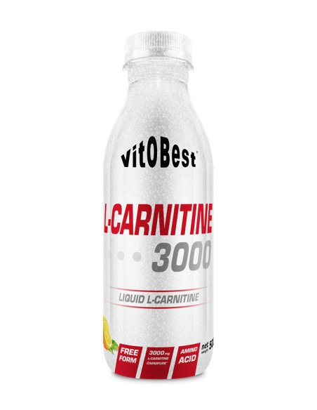 L-Carnitine 3000 Botella 500 Ml Naranja de Vit.O.Best