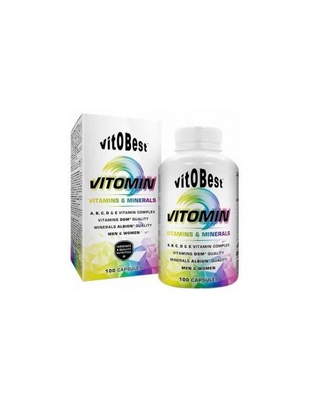 Vitomin 30 Caps (Vitamin & Mineral Complex) de Vit.O.Best