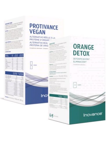 Protipack Orange Detox 15 Sticks + 15 Sobres de Ysonut