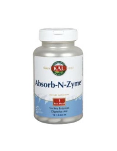 Absorb-N-Zyme 90 Comprimidos de Solaray
