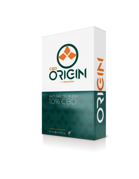 Pack de 2 ud Natural Oil Blend Cbd Origin 10% 10Ml. N