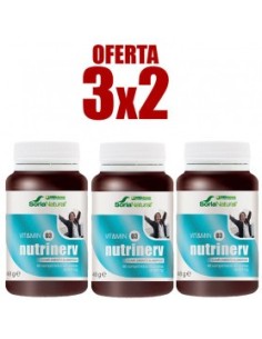 Pack 3X2 Nutrinerv C-03 60 Comprimidos Mgdose Oferta