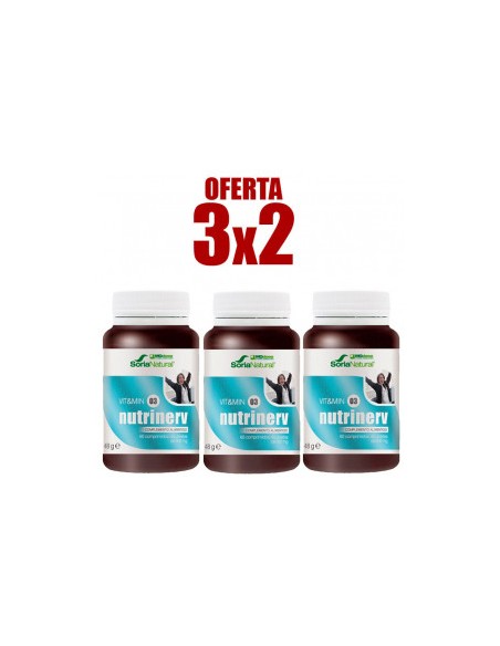 Pack 3X2 Nutrinerv C-03 60 Comprimidos Mgdose Oferta