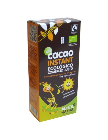 Cacao Instantáneo Bio-Ft 250g Alternativa  Sabor Natural