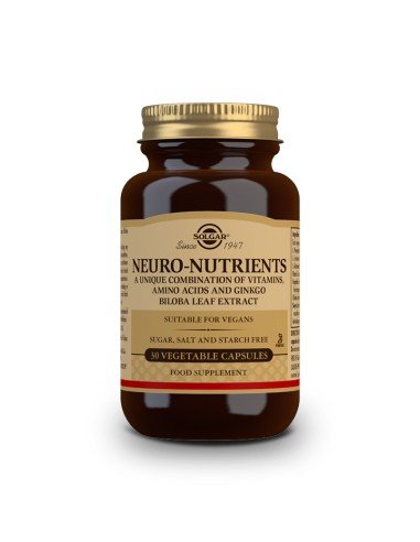 Neuro Nutrientes 30 Caps de Solgar