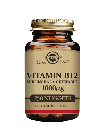 Vit B12 1000 Mcg(Cianocobalamina)250 Com de Solgar