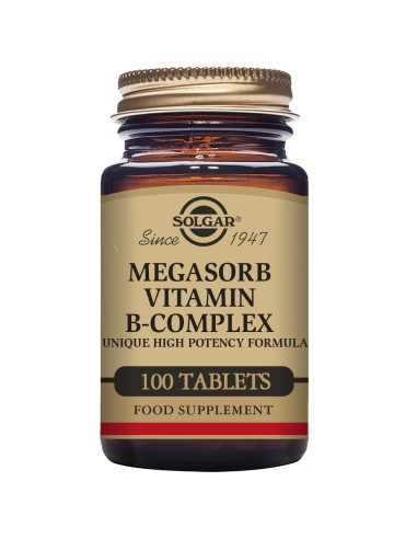 Megasorb B-Complex 100 Comp de Solgar