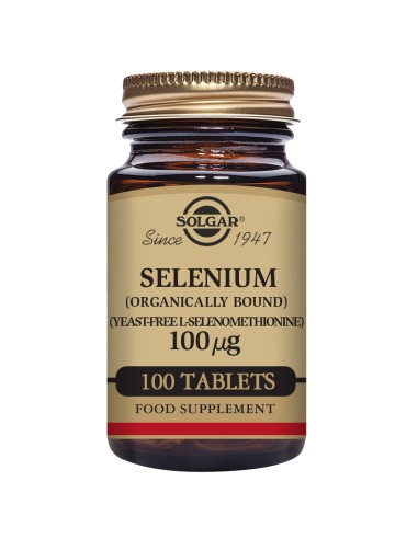 Selenio (100 Mcg) 100  Comprimidos de Solgar