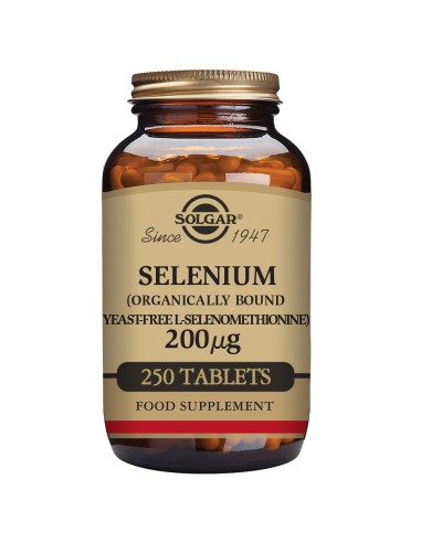 Selenio (200 Mcg) 250  Comprimidos de Solgar