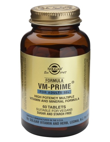 Vm-Prime (Adultos + 50 Años) 60 Comp de Solgar