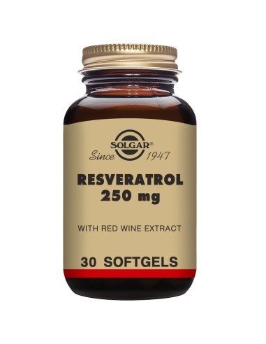 Resveratrol (250 Mg) 30 Caps de Solgar