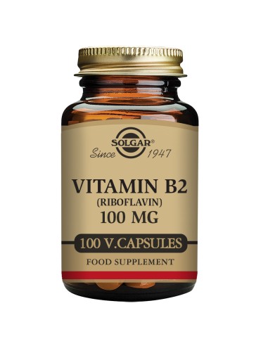 Vit B2 (Riboflavina) (100 Mg) 100 Caps de Solgar