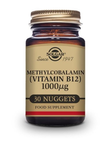 Vitamina B12 (1000 Mcg) Metilcobalamina 30 Comp de Solgar