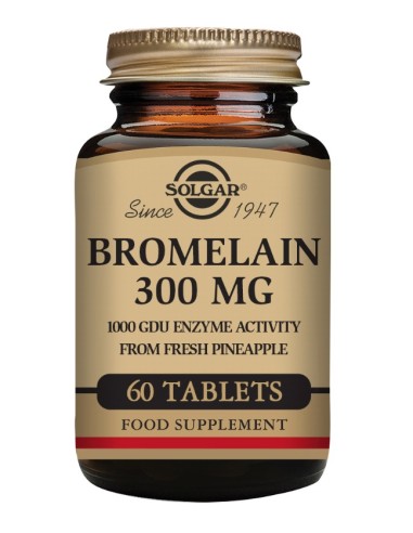 Bromelina (300 Mg) 60 Caps de Solgar