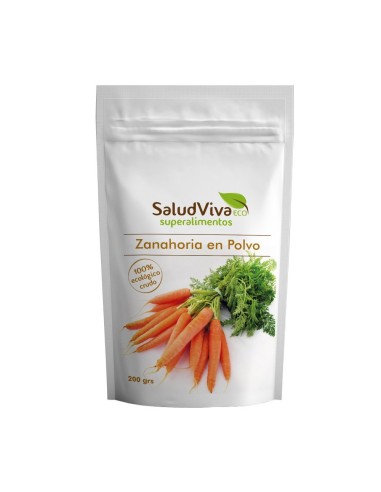 Zanahoria En Polvo 200 Grs. de Salud Viva