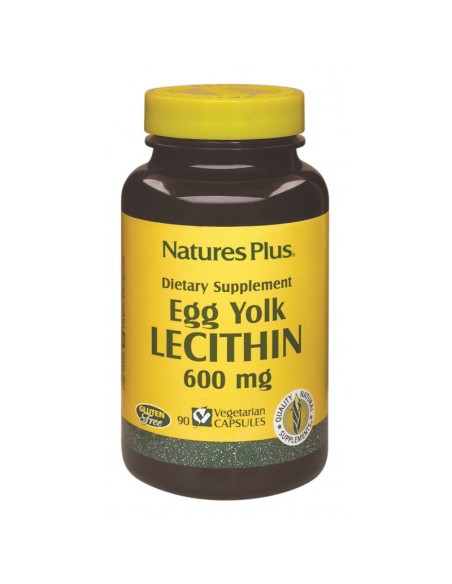 Lecitina De Huevo 600 Mg 90 Cap de Natures Plus