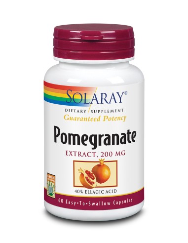 Pomegranate 200 Mg 60 Caps de Solaray