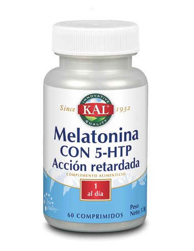 Melatonina Retar 1,9 Mg 60 Mg 5Htp 60 Comp de Kal