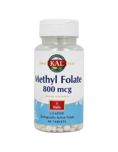 Methyl Folate 800Mcg 90 Comp (Antes Ultra Folate) de Kal