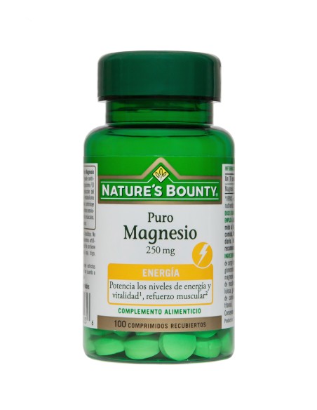 N'S B-Magnesio 250Mg(100) ComprimidosRecubiertos de Nature´S  Bounty