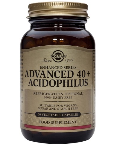 Avanced 40+ Acidophilus 120 Caps Veg de Solgar