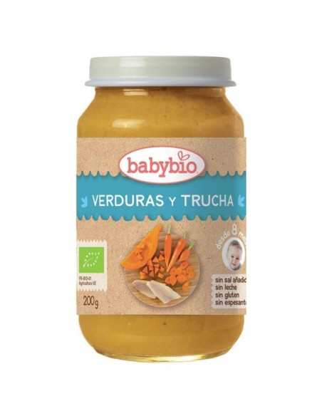 Babybio Menu Tradicion Trucha 200 g de Baby Bio