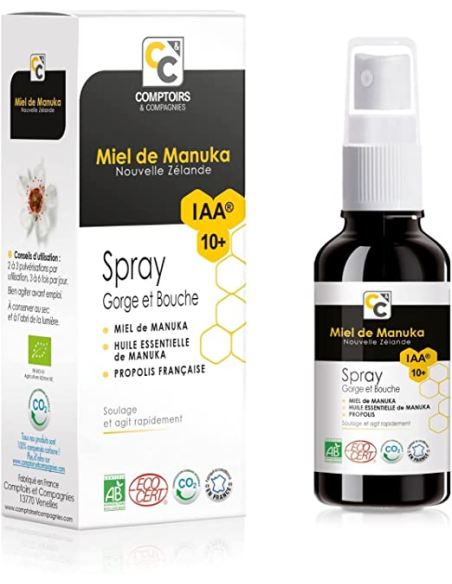 Spray Garganta Miel De Manuka Iaa10+ 25Ml.