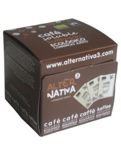 Cafe Soluble Liofilizado 25S Sobres Eco de Alternativa 3