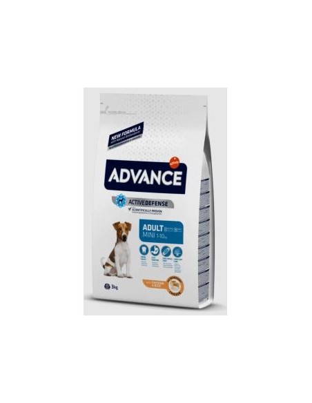 Advance Canine Adult Mini Pollo Arroz 3Kg. de Advance Veterinaria