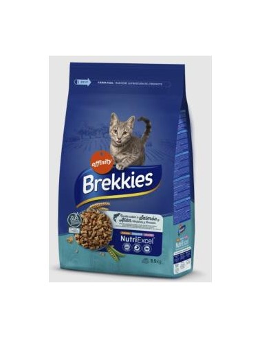 Brekkies Excel Cat Receta Salmon 3,5Kg. de Brekkies Veterinaria