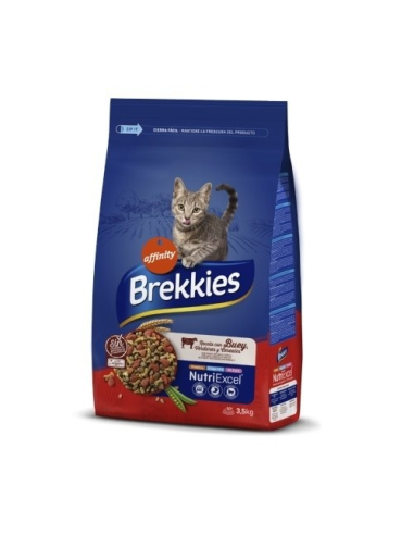 Brekkies Excel Feline Adult Buey 3,5Kg - Nutrición Felina Ideal