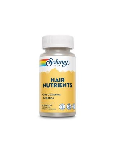 Hair Nutrients - 60 Vegcaps de Solaray