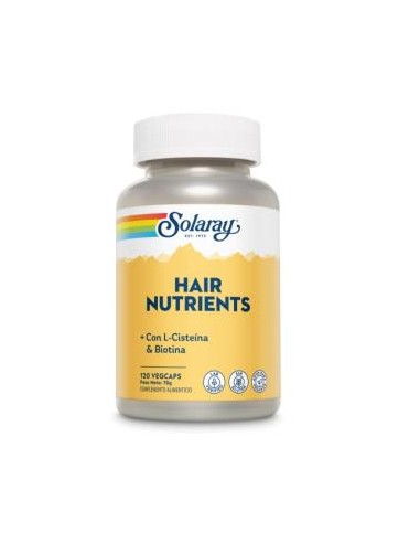 Hair Nutrients - 120 Vegcaps de Solaray