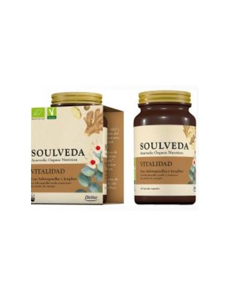 Soulveda Vitalidad 60Cap. de Dietisa – Energía y Bienestar