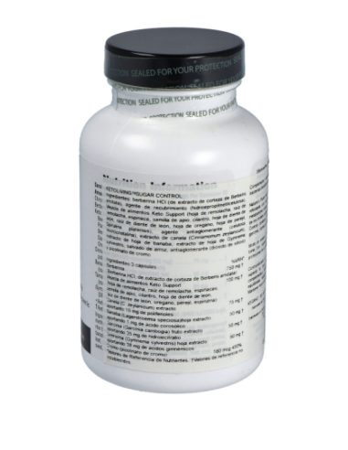 Keto Living Sugar Control 90 Caps – Control Natural del Azúcar