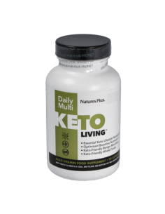 Keto Living Daily Multi 90 Caps | Suplemento Natural Natures Plus