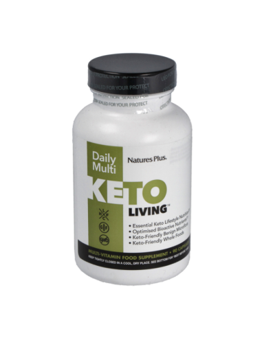 Keto Living Daily Multi 90 Caps | Suplemento Natural Natures Plus