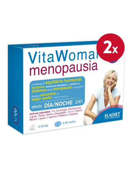 Pack de 2 uds Vita Woman Menopausia 60Comp. de Eladiet
